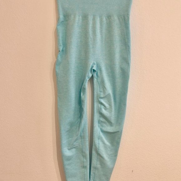 Light blue high waist leggings from Prozis. Size- M - Picture 6 of 7